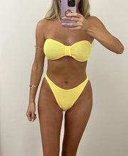 Sweetie Bandeau Bikini - Yellow