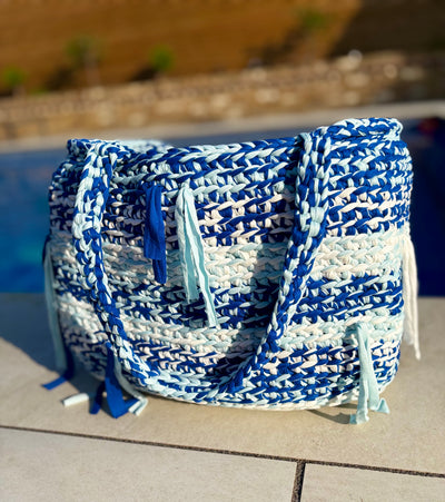 Como Crochet Beach Bag