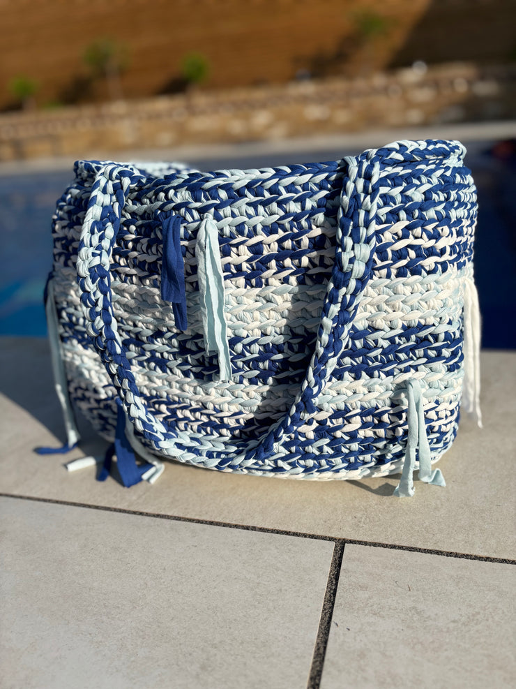 Como Crochet Beach Bag