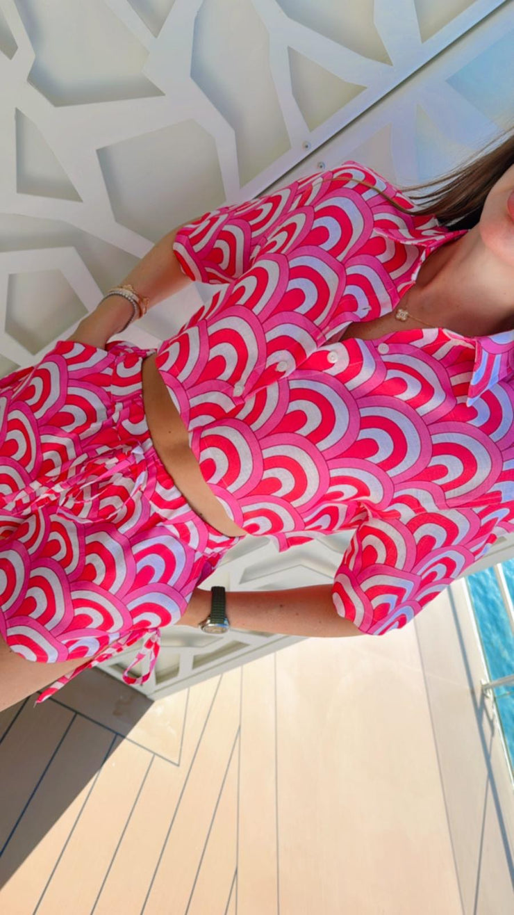 Beau Co Ord Set - Pink