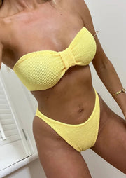 Sweetie Bandeau Bikini - Yellow